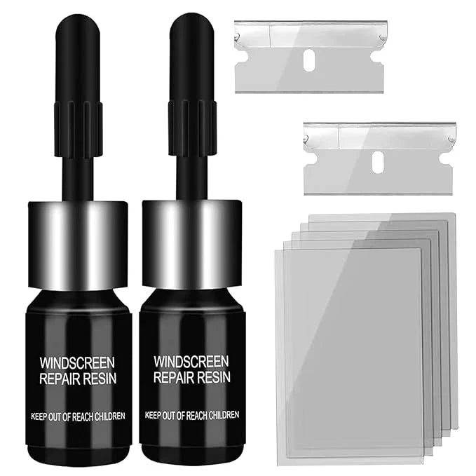 Car Windshield Crack Repair Resin Kit (PACK OF 2)